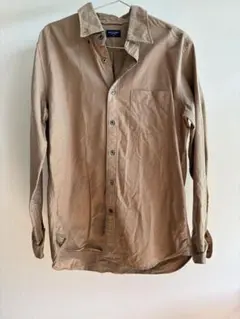 BACK NUMBER ベージュ 長袖シャツ Lサイズ