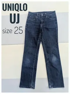 UNIQLO UJ レギュラーフィットストレートデニム ハイライズ サイズ25
