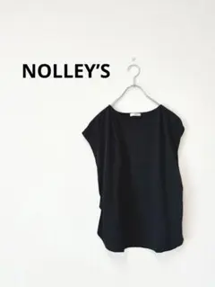 NOLLEY’S ノーリーズノーリーズ フレンチスリーブ カットソー ブラックのサムネイル