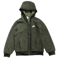 NIKE ナイキ スウッシュ ロゴ刺繍 ボア シェルパ ジャケット