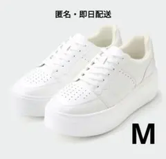 GU ボリュームソールコートスニーカー　Mサイズ