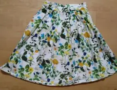 ミッシュマッシュ　レディース　スカート　花柄　日本製　S
