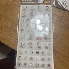 スヌーピー ドロップブロックシール　タイルシール