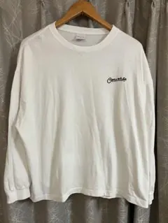 CONVERSE コンバース バックプリント ロングTシャツ ホワイト Ｍ