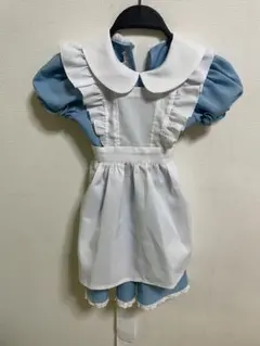 値下げ中　Disney アリス風 コスプレ 100cm パニエ カチューシャ付き