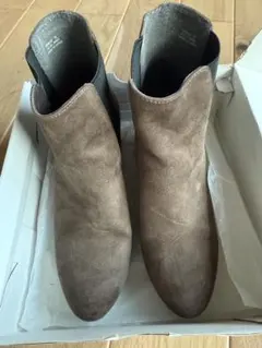 NUOVO ブラウン サイドゴアブーツ