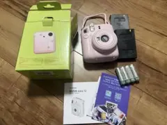 フィルム2箱付き！instax チェキ　mini 12 インスタックス開封済み