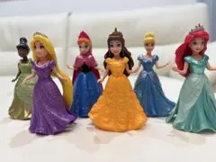 マテル マジクリップ ディズニープリンセス 6体