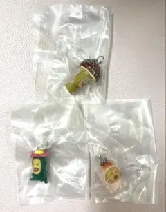 こびとずかん　めじるしアクセサリー　カクレモモジリ　リトルハナガシラ　3点セット