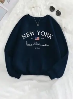 NEW YORK グラフィックスウェット ネイビー