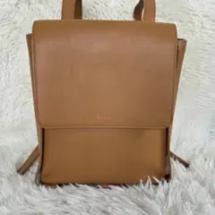 Paul Smith メンズ/レディース レザーリュック キャメル　未使用級のサムネイル