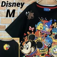 Disney アニメ キャラクター 半袖 Tシャツ ミッキーマウス ドナルド