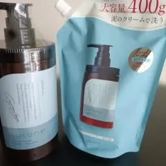 ココネクレイクリームシャンプー　本体＋つめかえ用