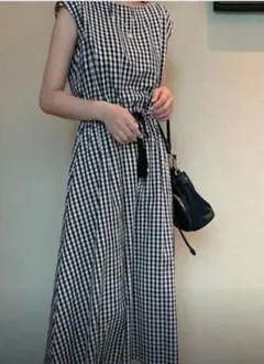 Miniministoreギンガムチェック 半袖ワンピース X-LARGE