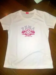 PUMA ホワイト Tシャツ ショートスリーブ
