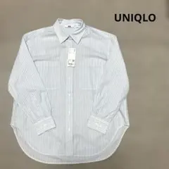 UNIQLO コットンオーバーサイズシャツ　ユニクロのサムネイル