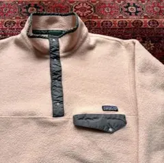 Patagonia シンチラ スナップT 希少カラーピンク グレピン L