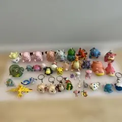 ポケモン 当時物 レトロ 初期モンコレ キーホルダー 貯金箱 まとめ セット