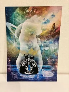 スプレーアートエデン　シルエットオオカミSMキャンパス複製画 スプレーアートエデンSMキャンバスホワイトオオカミ - メルカリ