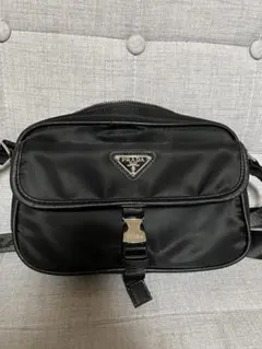 ブラックショルダーバッグ:ノベルティ