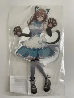 五等分の花嫁　中野三玖　猫耳メイド　ガチャッと缶バッジ　くじ　BIGアクスタ