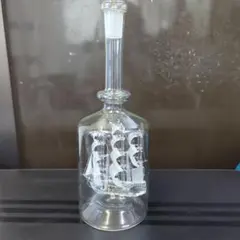 SUNTORY　空き瓶　ボトルシップ SUNTORY空き瓶ボトルシップ