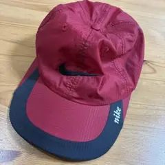 NIKE ナイキ　キャップ　帽子　赤　ナイロン