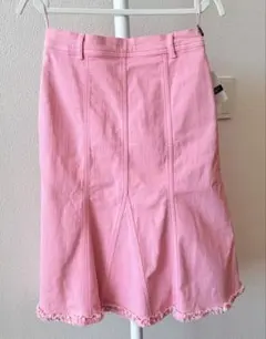 【新品未使用】エムズグレイシー ストレッチ スカート 38 ピンク