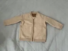 無印良品　ベビーリバーシブルジャケット90 ベビーアウター