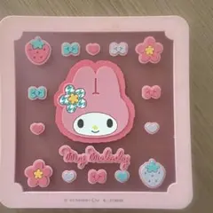 サンリオキャラクターズ クリアラバーコースター マイメロディ