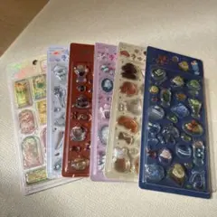 【早い者勝ち】喫茶アラモード きゅるるんシール コンプリート6種セット