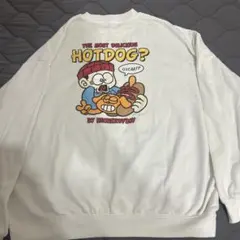 NEONERDYBOY スウェット トレーナー 白のサムネイル