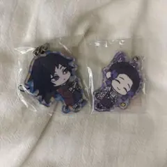 鬼滅の刃　富岡義勇　胡蝶しのぶ　キーホルダー