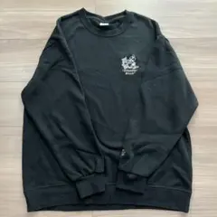 ディズニー100周年　トレーナー　黒　レディース　Lサイズ