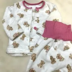 ベビーモコモコくまさんパジャマ90