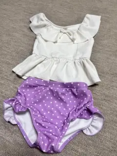 【petit main 】セパレート水着　120サイズ　女の子