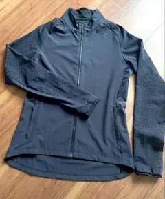 美品adidasアディダストレーニングジャケット ランニングウェア黒ウィメンズM