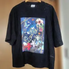 Scalor グラフィックプリント 半袖Tシャツ 黒　スカラーのサムネイル
