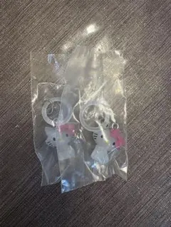 ハローキティ めじるしアクセサリー チャーミーキティー　2個セット
