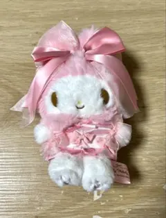 マイメロディ 50周年 リボン姫 ぬいぐるみマスコット