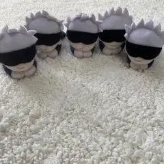 呪術廻戦 はぐキャラコレクション 五条悟 ぬいぐるみ　5個