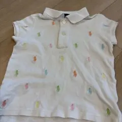 Ralph Lauren カラフル刺繍 ポロシャツ 3/3T
