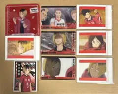ハイキュー!! グッズ 孤爪研磨 チェキ風カード ステッカー 音駒高校 紙類①