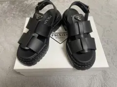 PRADA プラダ ラバー スライド サンダル