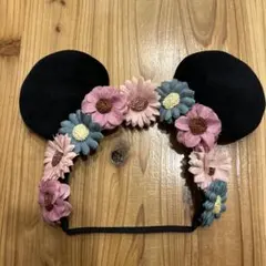 ディズニーリゾート フラワーカチューシャ