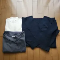 レディース 長袖ニット 3枚セット