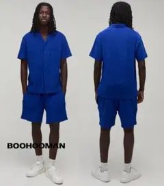 ★新品/UK輸入品/BOOHOO MAN/タオリングセットアップ上下/Mサイズ★のサムネイル