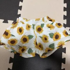 ひまわり柄　ズボン　80cm ベビー