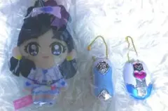 美品　プリキュアミニチャームコレクション　ぬいぐるみチャーム　キュアホワイト