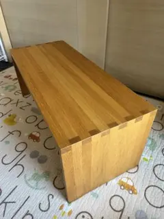 無印良品　木製シンプルテーブル コの字テーブル　45×115×72 2026年最新】無印 コの字 テーブルの人気アイテム - メルカリ